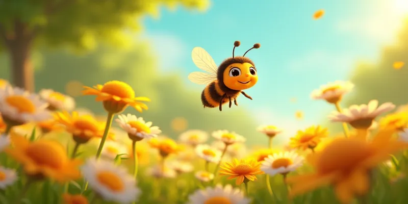 Minik Arı Maya’nın Bal Macerası ve Doğanın Mucizesi
