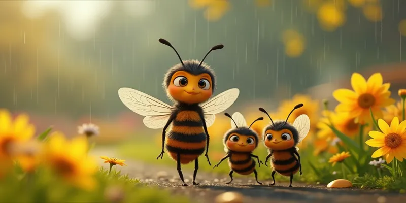 Minik Arı Maya’nın Bal Macerası ve Doğanın Mucizesi - 6