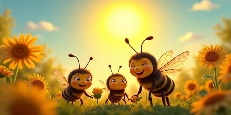 Minik Arı Maya’nın Bal Macerası ve Doğanın Mucizesi - 10