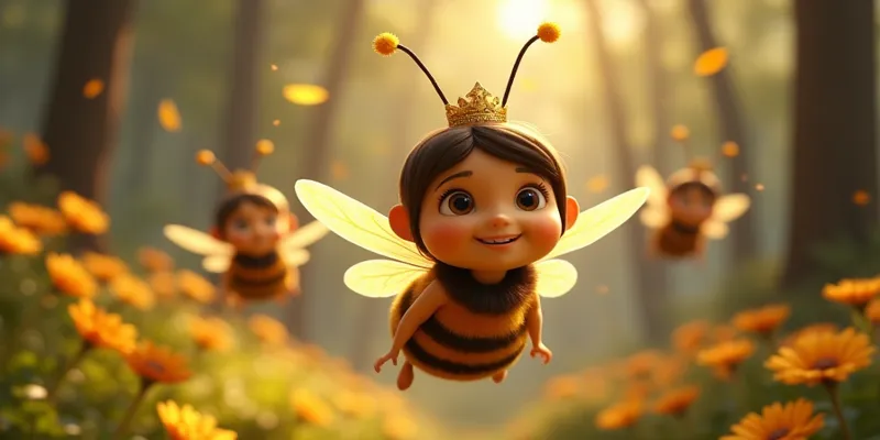 Minik Arı Maya’nın Bal Macerası ve Doğanın Mucizesi - 7