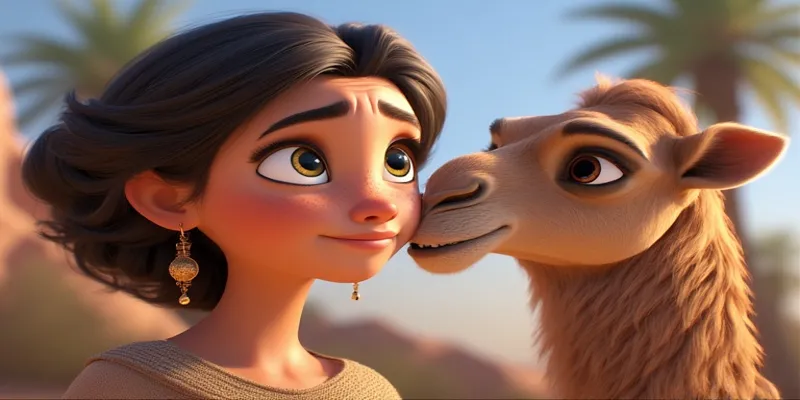 Elif ve Çölde Su Yolculuğu Masalı - Damlacık ile Dersler - 10