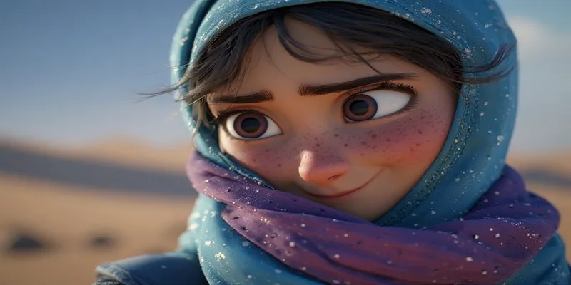 Elif ve Çölde Su Yolculuğu Masalı - Damlacık ile Dersler - 3