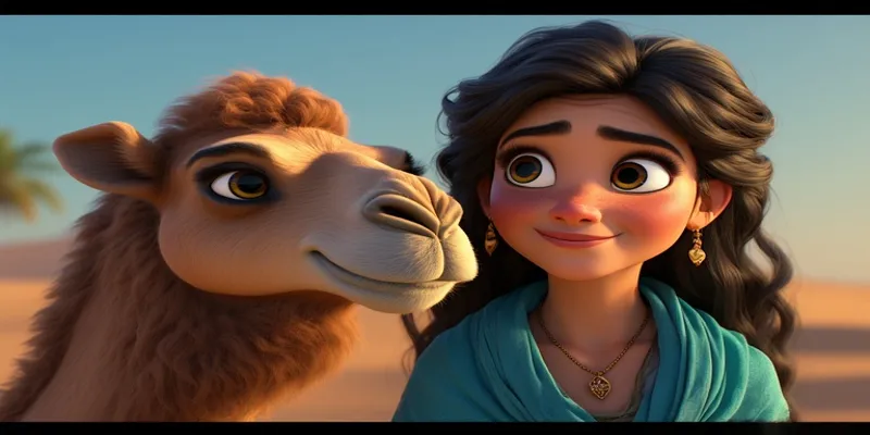 Elif ve Çölde Su Yolculuğu Masalı - Damlacık ile Dersler - 8