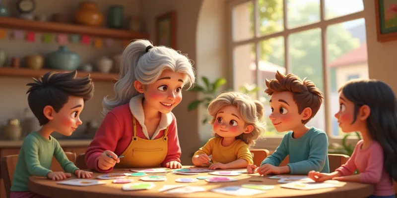 Fikir Bahçesi Masalı Elif'in Mutlu ve Renkli Dünyası - 6