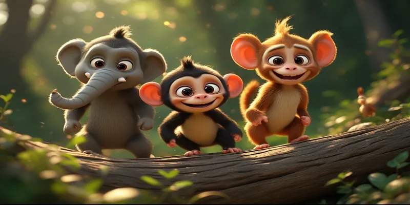 Minik Tarçın ve Kütük Köprü Ormanda Dostluk Masalı - 8