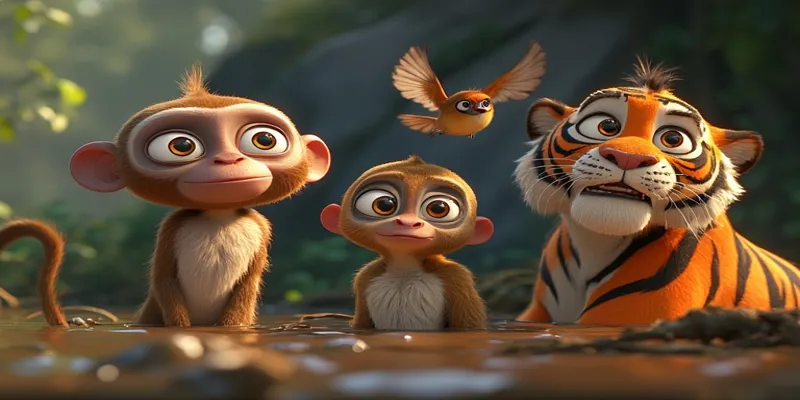 Minik Tarçın ve Kütük Köprü Ormanda Dostluk Masalı - 4