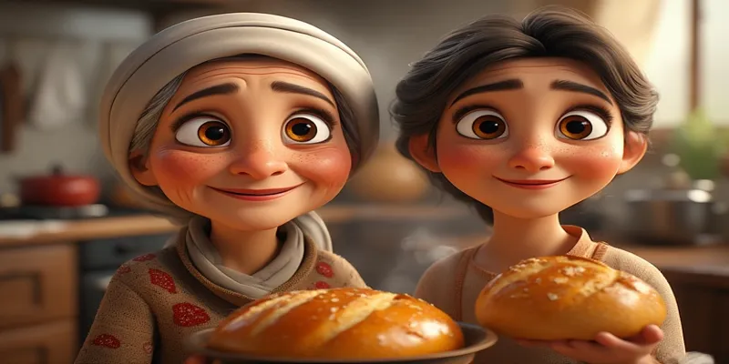 Elif ve Eski Değirmen Su Rüzgâr ve Ekmek Masalını Oku - 8