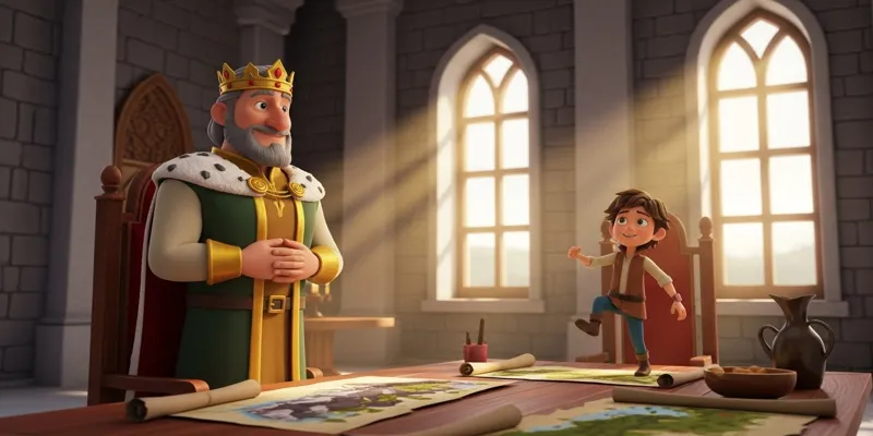 Kral Midas ve Cesaretli Arda Masalı Gerçek Zenginlik Nedir? - 7