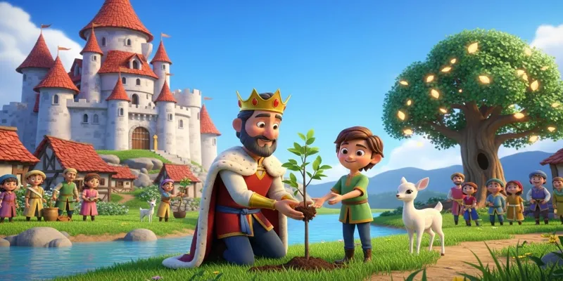 Kral Midas ve Cesaretli Arda Masalı Gerçek Zenginlik Nedir? - 10