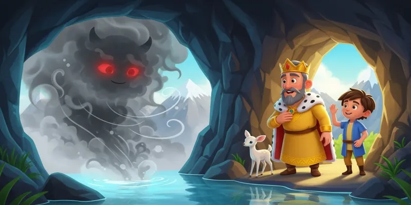 Kral Midas ve Cesaretli Arda Masalı Gerçek Zenginlik Nedir? - 9