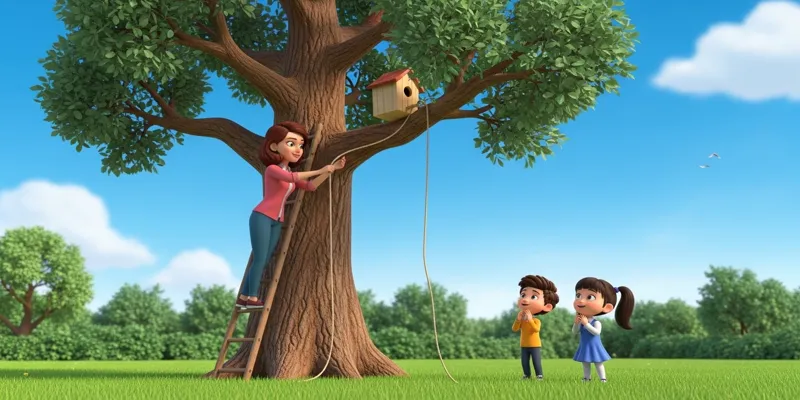 Kuş Yuvası Projesi Masalı Doğa Sevgisini Anlatan Masal - 8