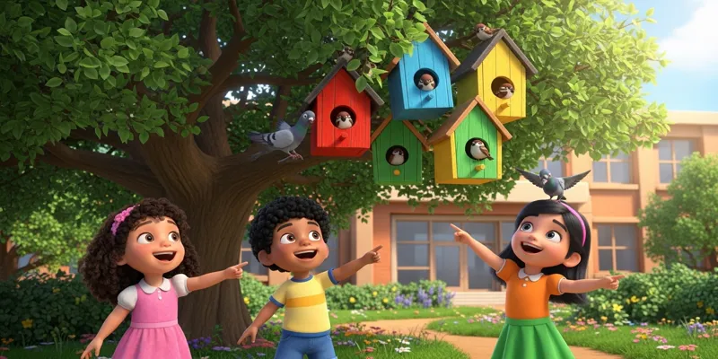 Kuş Yuvası Projesi Masalı Doğa Sevgisini Anlatan Masal - 10