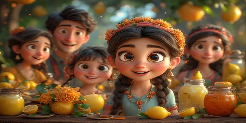 Limon Kız ve Sarıdere Sabır, Işıltı ve Kahkahanın Masalı - 10