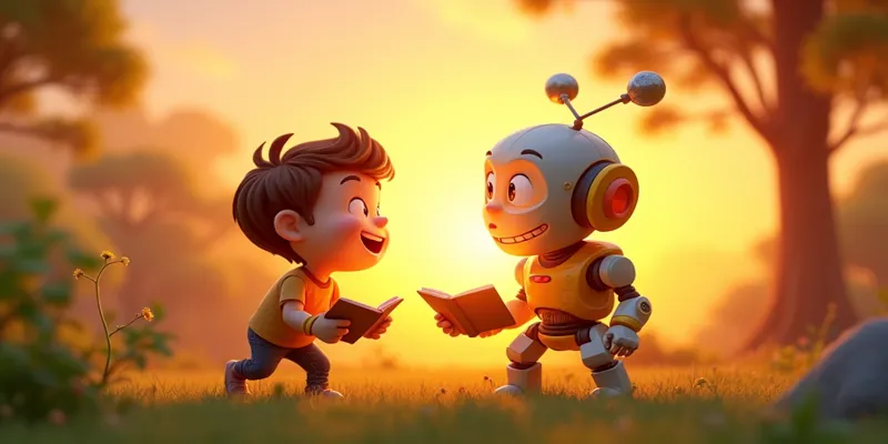 Minik ve Robot Arkadaşı Zıplaya ile Bilim Dolu Büyülü Masal - 8