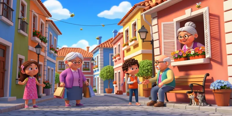 Neşeli Büyük Anne Masalı Hayal Gücü Işığıyla 3 Harika Macera - 10