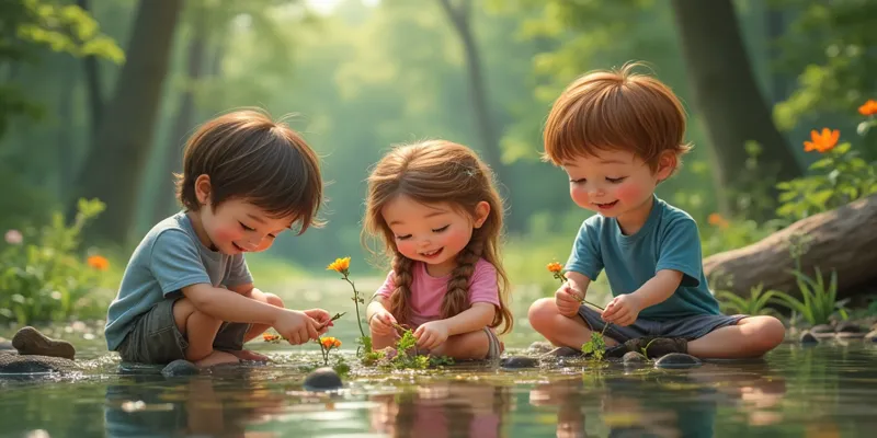 Yaz Tatilinde Ormanda Kamp Macera Dostluk ve Doğanın Sırları - 7