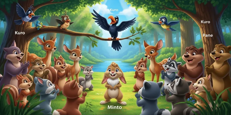 Utangaç Tavşan Minto’nun Cesaret Yolu Masalını Okuyalım - 10